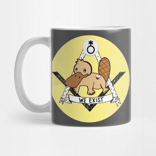 Nonbinary Platypus Pride Mug